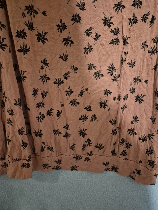 Lane Bryant Dusty Rose Floral Blouse - Picture 5 of 5